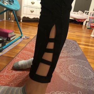 ❗️SOLD❗️ Black Rue sport leggings